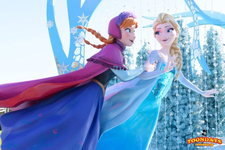 『アナと雪の女王』の新エリアのアトラクション（ファンタジースプリングス内）