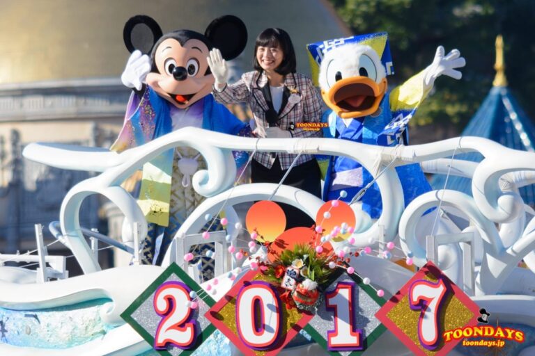 TDS 正月イベント 2017 ニューイヤーズ・グリーティング ミッキーマウス ドナルドダック