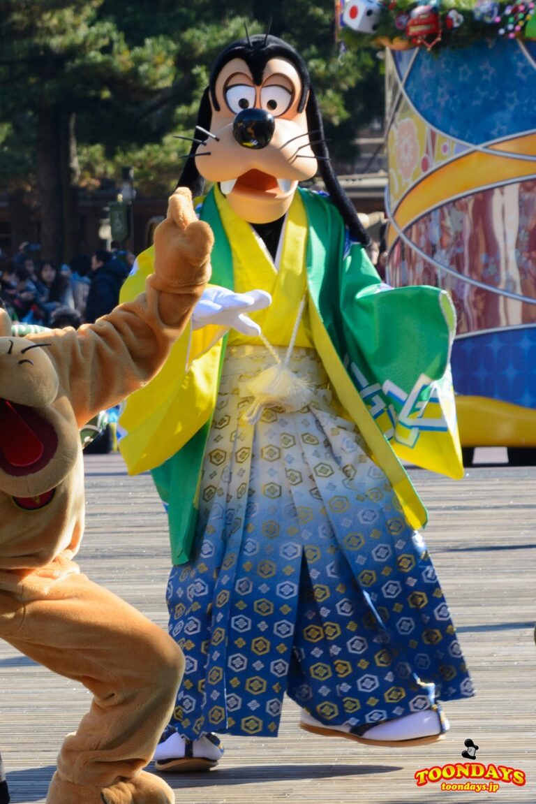 TDL 正月イベント 2017 ニューイヤーズ・グリーティング　グーフィー