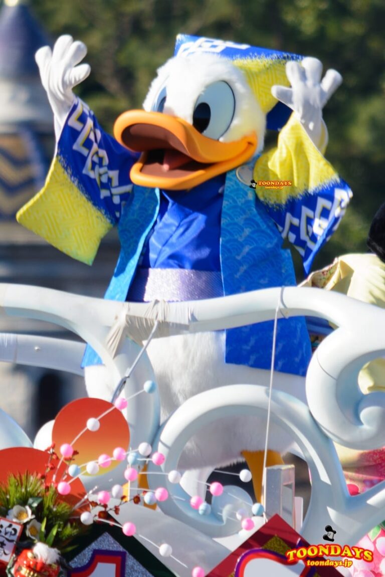 TDS 正月イベント 2017 ニューイヤーズ・グリーティング ドナルドダック2