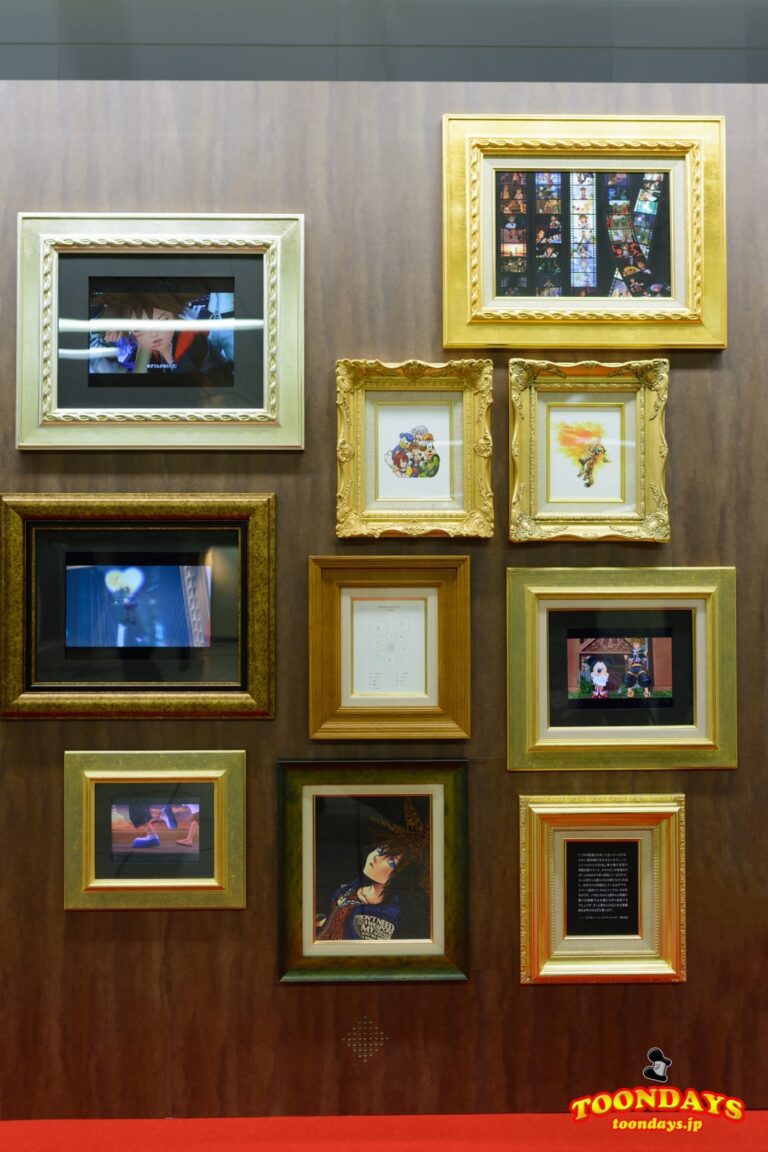 キングダムハーツ メモリアルステンドグラスクロック80