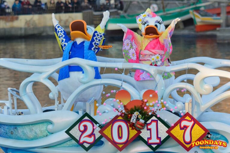 TDS 正月イベント 2017 ニューイヤーズ・グリーティング デイジーダック ドナルドダック