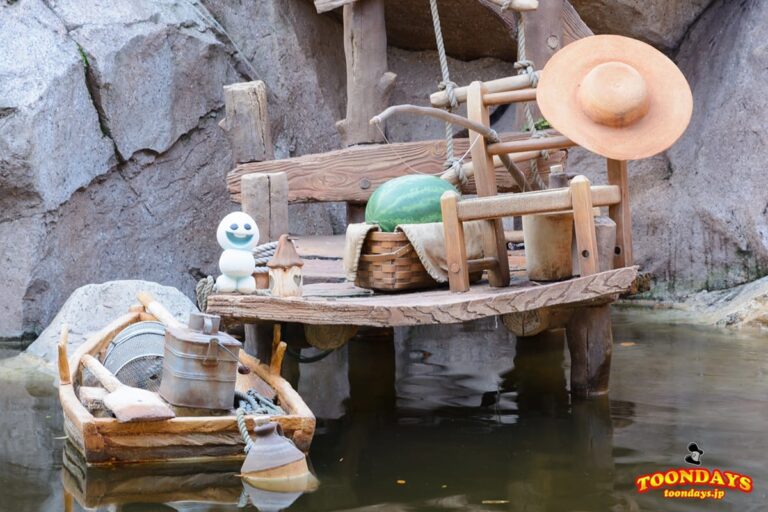 グランマサラの出口付近のスノーギース