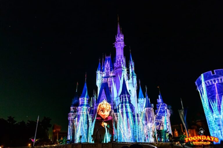 氷の魔法を使うエルサ