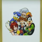 キングダムハーツ メモリアルステンドグラスクロック63