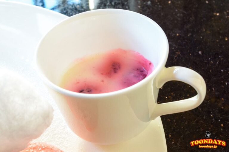 TDR ディズニーアンバサダーホテル ハイピリオンラウンジ “アナとエルサのフローズンファンタジー” デザートセット スーベニアデミタスカップ付き 6