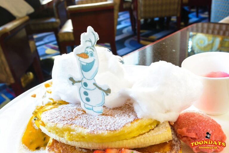 TDR ディズニーアンバサダーホテル ハイピリオンラウンジ “アナとエルサのフローズンファンタジー” デザートセット スーベニアデミタスカップ付き 5