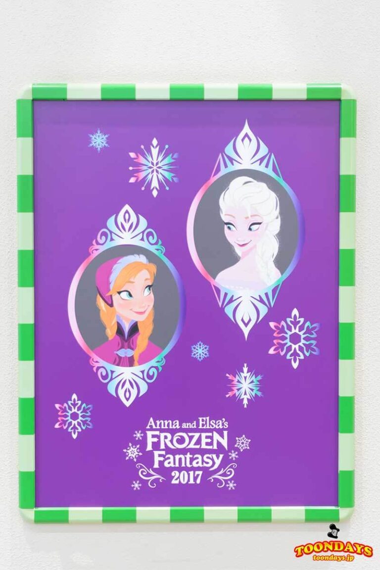 TDR ディズニーリゾートライン アナとエルサのフローズンファンタジー アナとエルサのポスター