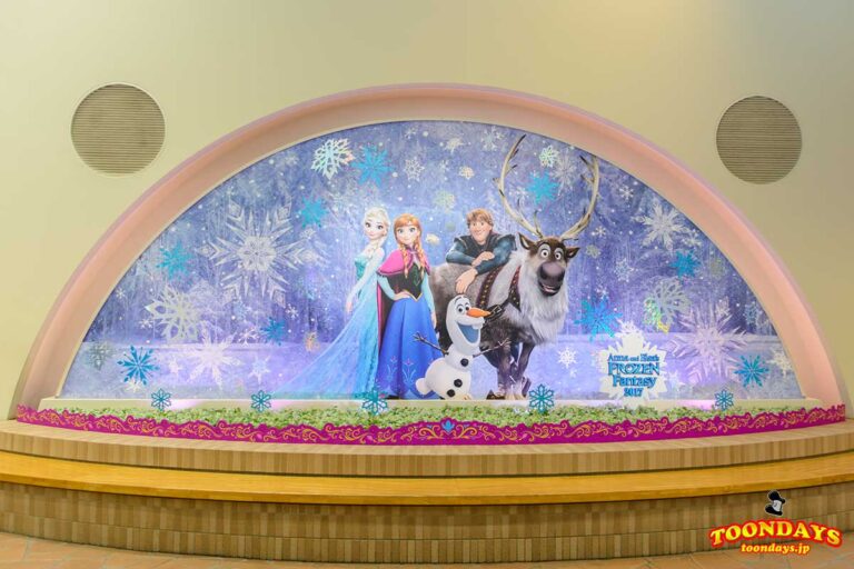 TDR ディズニーリゾートライン アナとエルサのフローズンファンタジー フォトロケーション