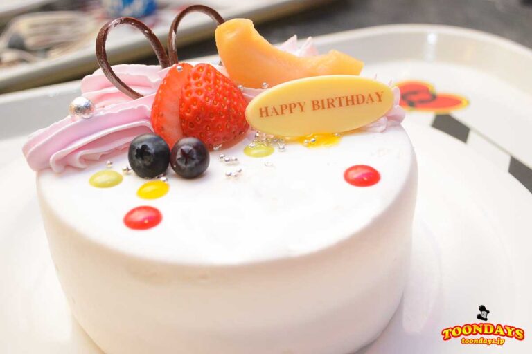 誕生日シールがあればバースデープレートが！