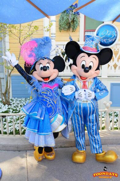 DLP メインストリートUSA グリーティング ミッキーマウス ミニーマウス 1