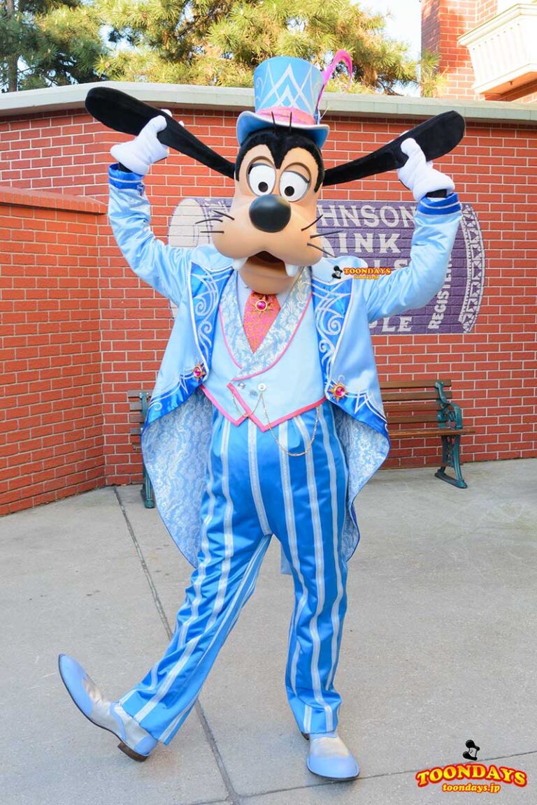 DLP メインストリートUSA　グリーティング グーフィー2