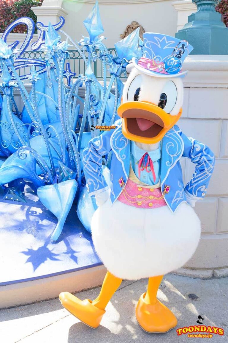 DLP メインストリートUSA　グリーティング ドナルドダック1