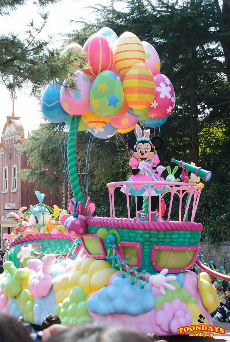 TDL ディズニー・イースター 2017 うさたま大脱走！ ミニーマウス1