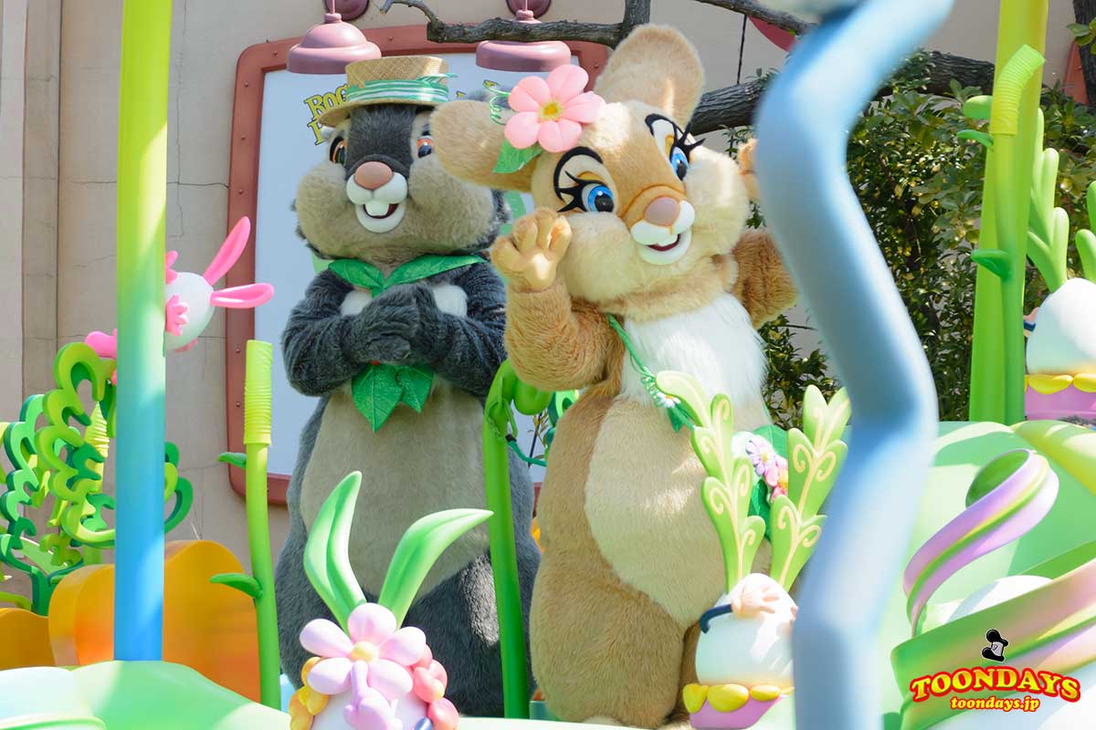 TDL ディズニー・イースター 2017 うさたま大脱走！ サンパー ミスバニー