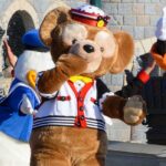 ダッフィー：茶色いくまのぬいぐるみのダッフィー＆フレンズ