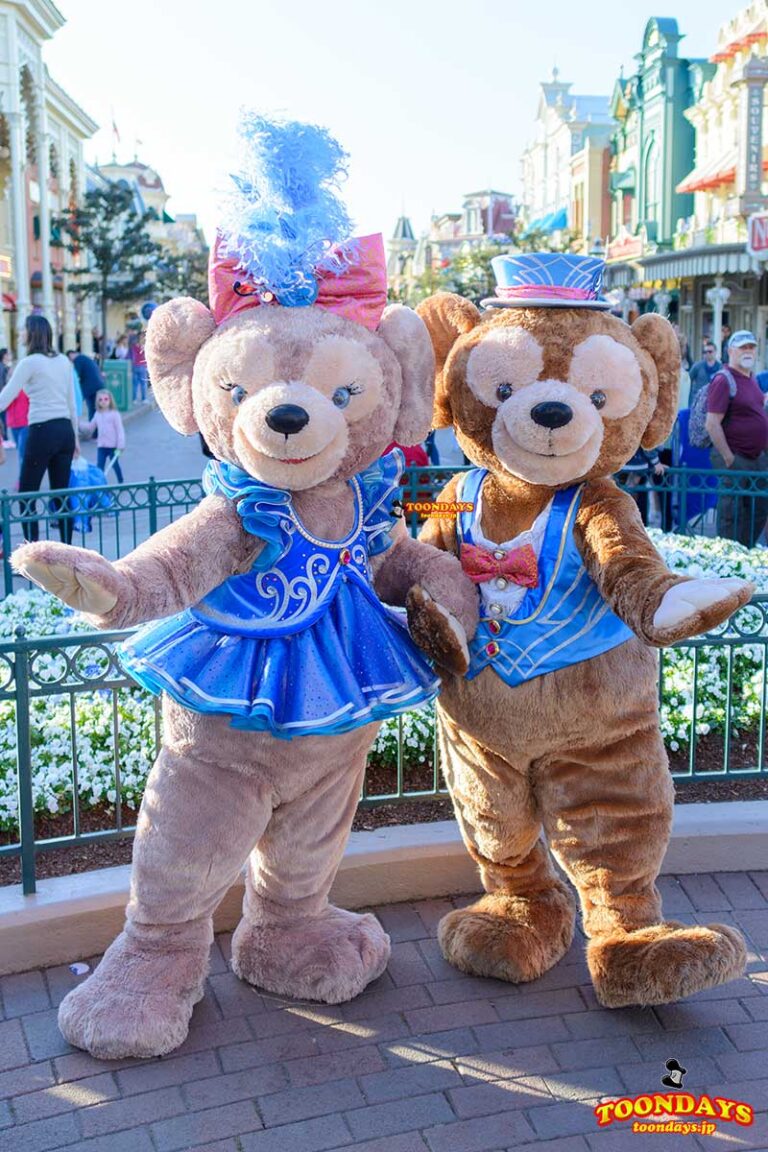 DLP メインストリートUSA　グリーティング ダッフィー シェリーメイ1