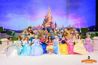 DLP 25周年　グリーティング ミッキー＆フレンズ ディズニープリンセス 全集合