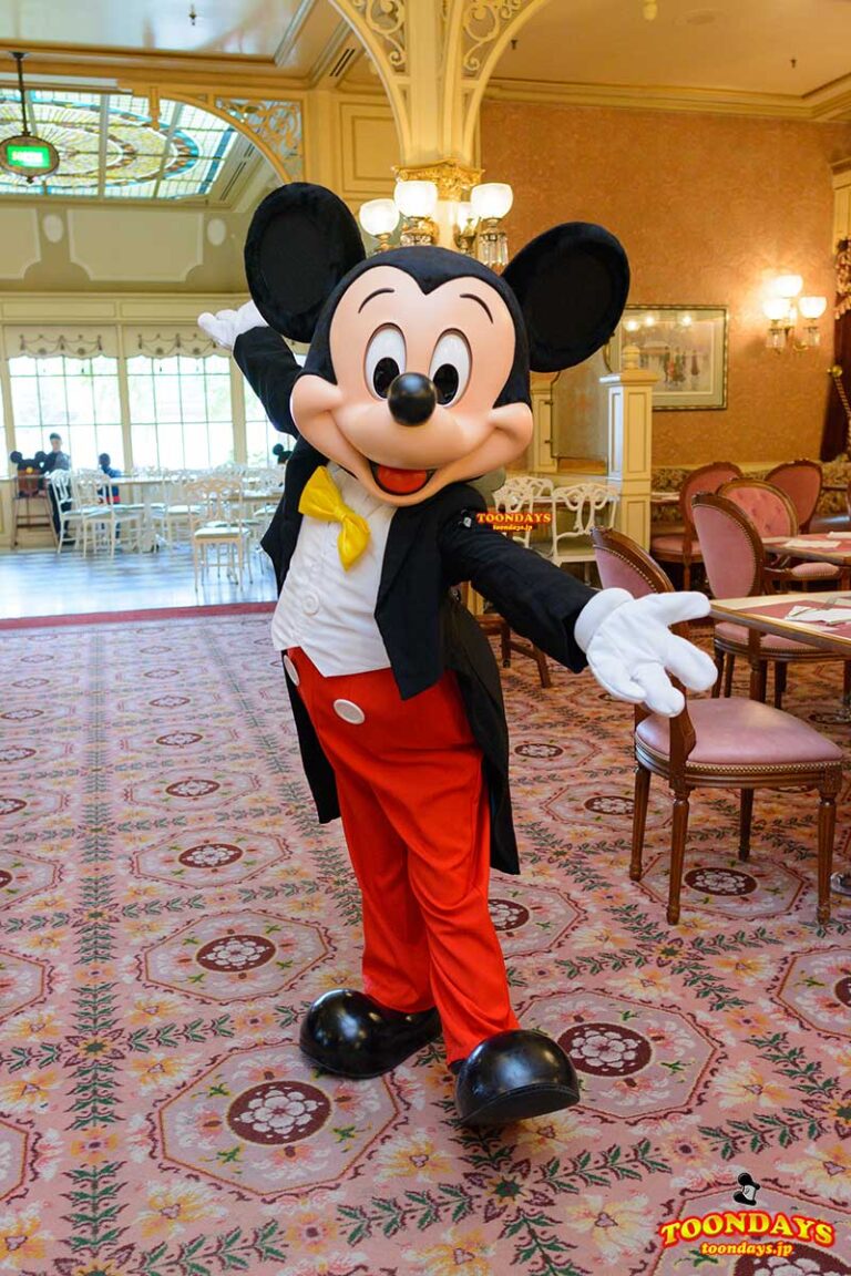 DLP プラザガーデンレストラン キャラクターブレックファスト グリーティング ミッキーマウス