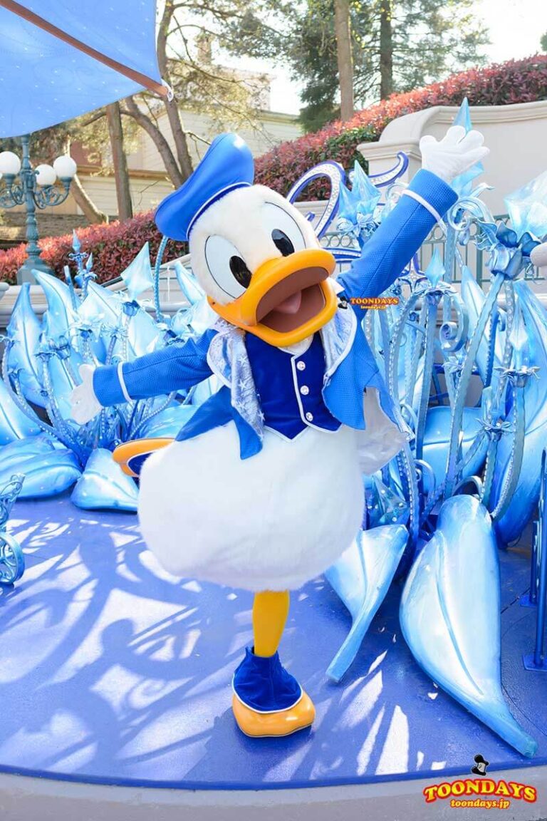 DLP 25周年イベント メインストリートUSA グリーティング ドナルドダック