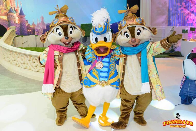 DLP 25周年イベント グリーティング チップ デール ドナルドダック