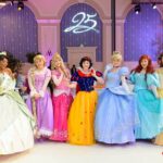 DLP 25周年　グリーティング ティアナ ラプンツェル オーロラ姫 白雪姫 シンデレラ アリエル ベル
