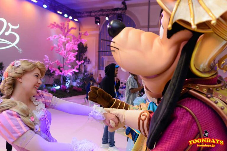 DLP 25周年　グリーティング ラプンツェル グーフィー