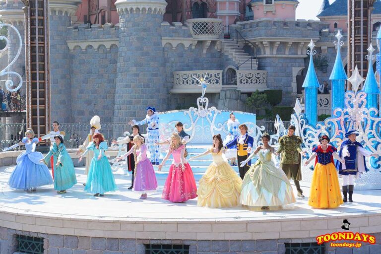 ディズニープリンセスに会える時間は？