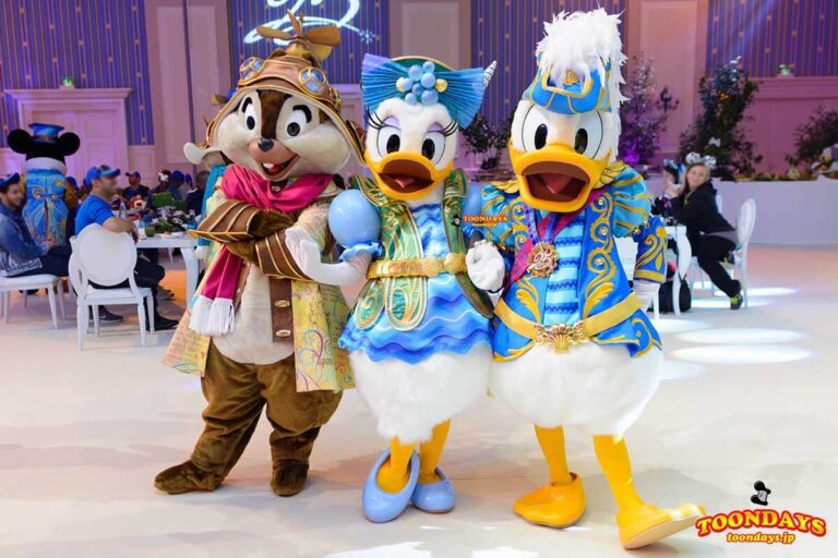 DLP 25周年イベント グリーティング チップ ドナルドダック デイジーダック