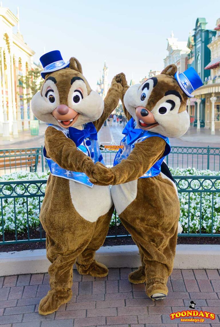 DLP 25周年イベント メインストリートUSA グリーティング チップ デール