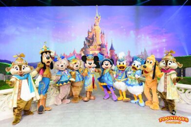 DLP 25周年イベント グリーティング ミッキーマウス ミニーマウス デイジーダック ドナルドダック グーフィー ダッフィー シェリーメイ2