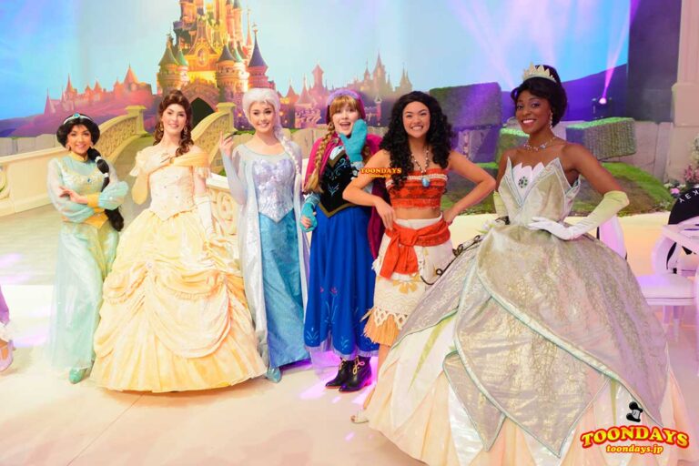 DLP 25周年　グリーティング ティアナ ベル アナ エルサ ジャスミン