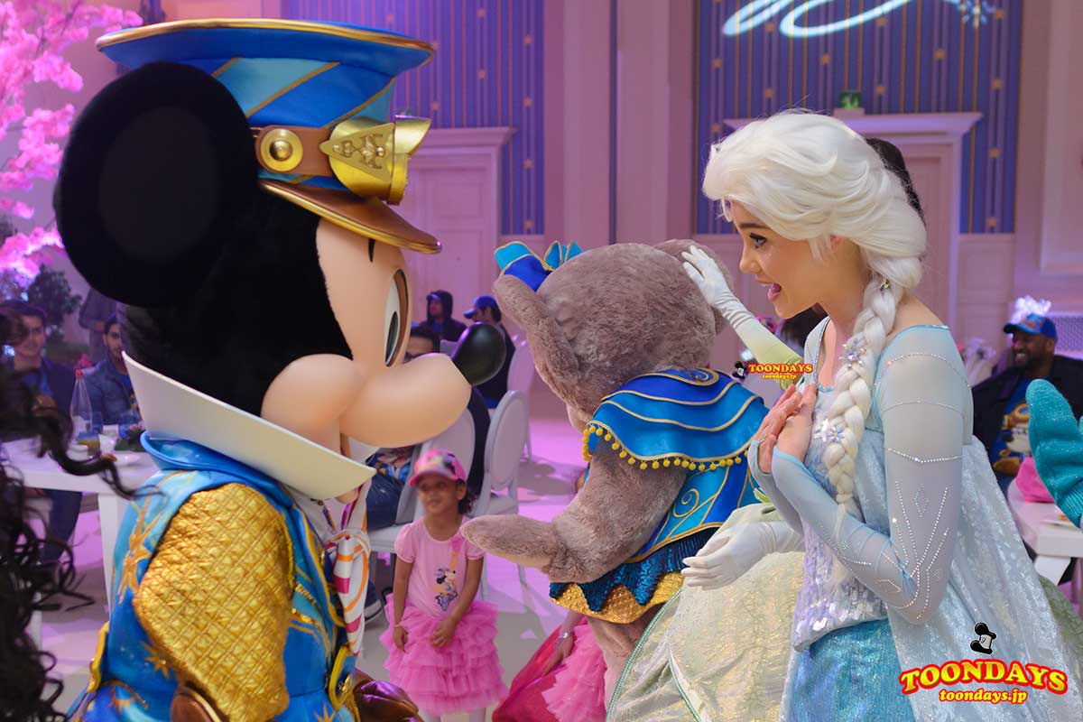 DLP 25周年　グリーティング ミッキーマウス エルサ