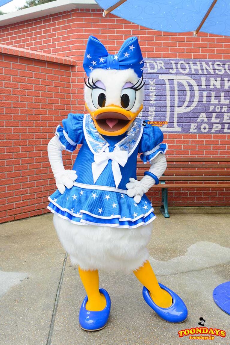 DLP 25周年イベント メインストリートUSA グリーティング　デイジーダック3