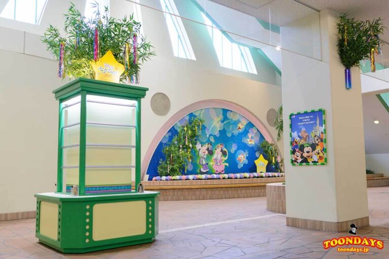 ディズニーリゾートラインの七夕