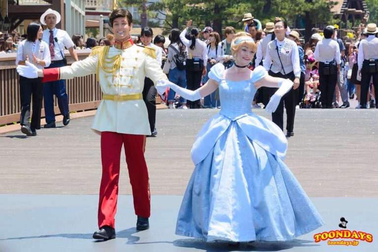 TDL ディズニー七夕デイズ 2017 七夕グリーティング　プリンセス・チャーミングとシンデレラ
