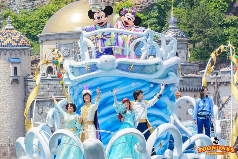 TDS「七夕グリーティング2017」停止位置