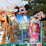 2018年『ニューイヤーズグリーティング』のミッキーマウス