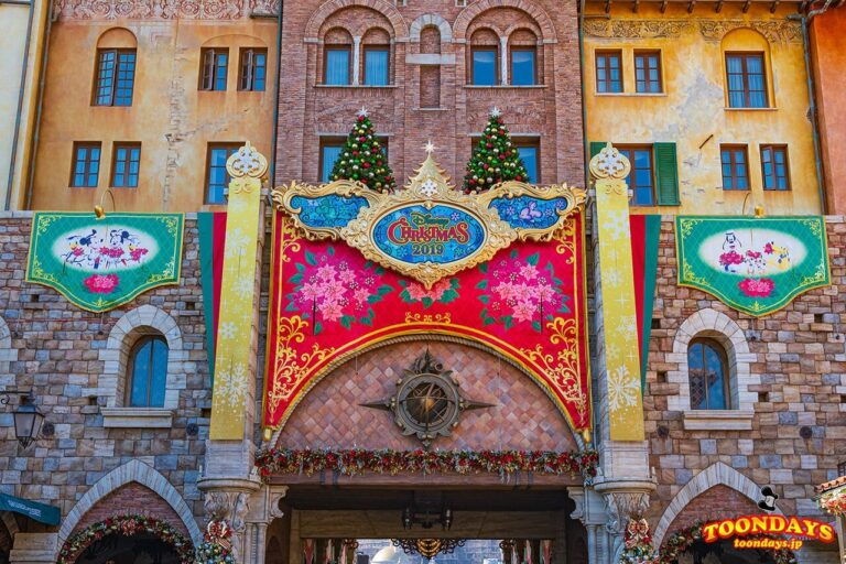 TDS ディズニークリスマス ディズニーシープラザ