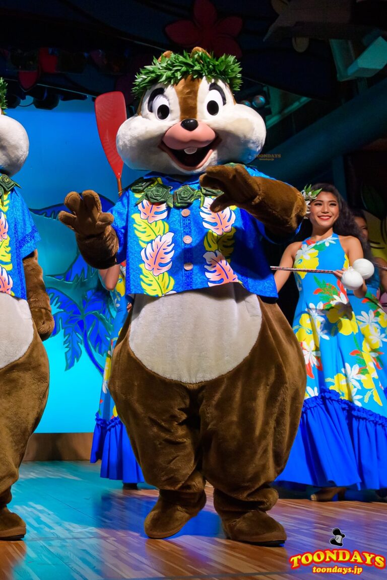 TDL アドベンチャーランド ポリネシアンテラスレストラン ミッキーのレインボールアウ チップ3