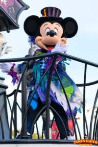 2019年『スプーキー“Boo!”パレード』のミッキーマウス