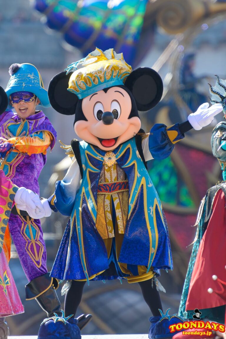 2019年『フェスティバル・オブ・ミスティーク』のミッキーマウス