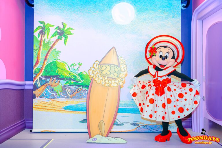 TDL トゥーンタウン グリーティング施設 ミニーのスタイルスタジオ ミニーマウス 夏 1