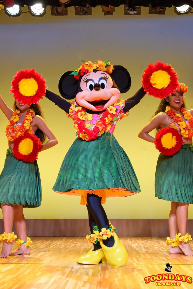 TDL アドベンチャーランド ポリネシアンテラスレストラン ミッキーのレインボールアウ ミニーマウス 6
