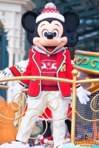 2018年『ディズニー・クリスマス・ストーリーズ』のミッキーマウス