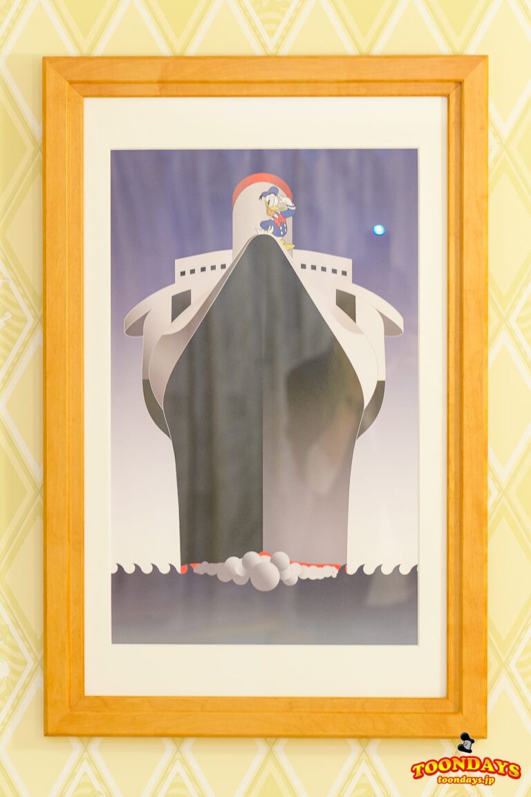ドナルドが乗っている船