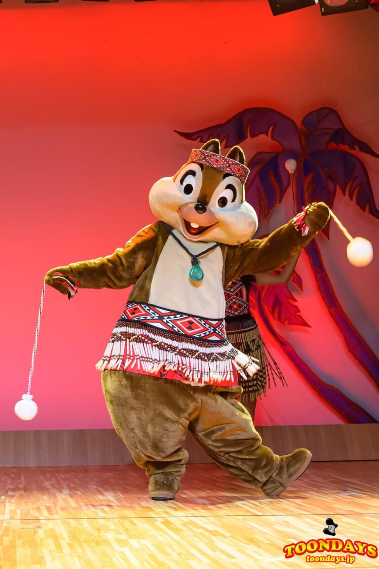 TDL アドベンチャーランド ポリネシアンテラスレストラン ミッキーのレインボールアウ チップ 8