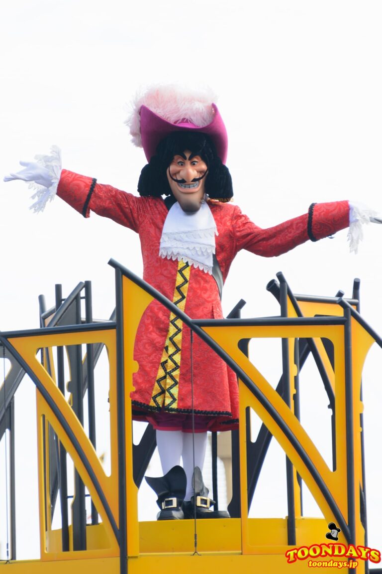 TDS ディズニー・ハロウィーン 2017 ザ・ヴィランズ・ワールド 5 フック船長