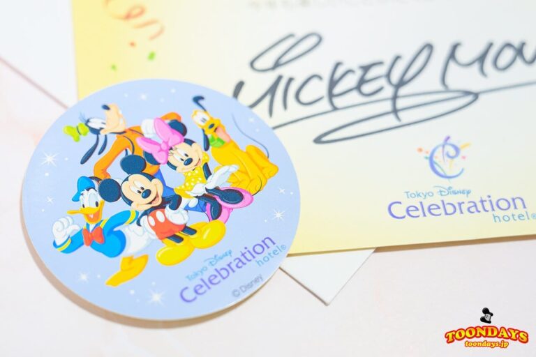 東京ディズニーセレブレーションホテルでもらえる誕生日用シール