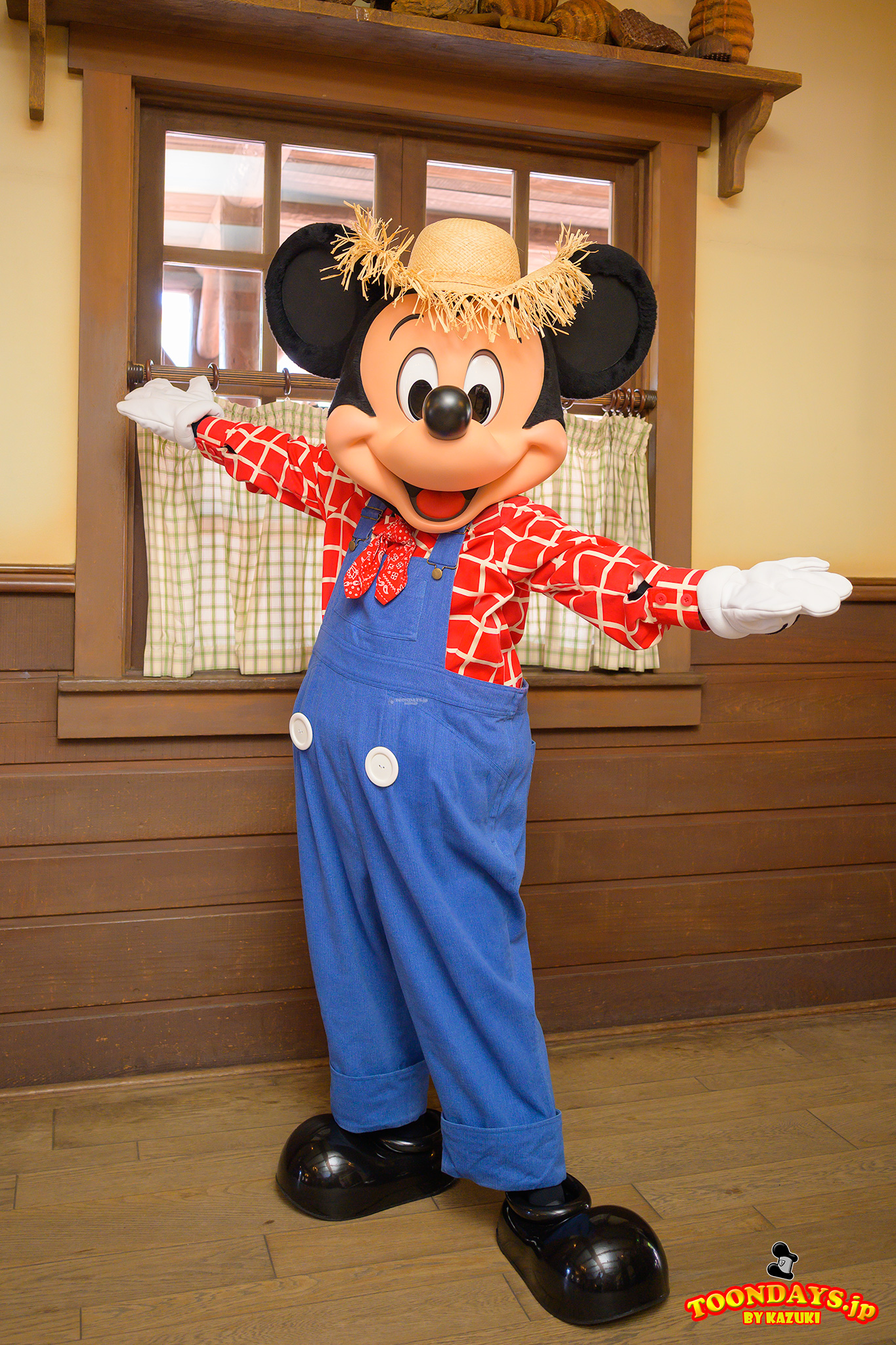 TDL ウエスタンランド フリーグリーティング ミッキーマウス2